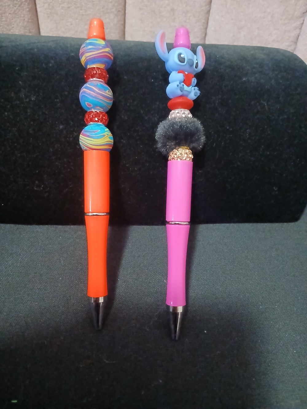 Kids Decorative Ballpoint Pen - Pink and Orange